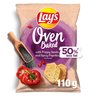 Lay's Oven Baked Pieczone formowane chipsy ziemniaczane z makiem o smaku ostrej papryki 110 g